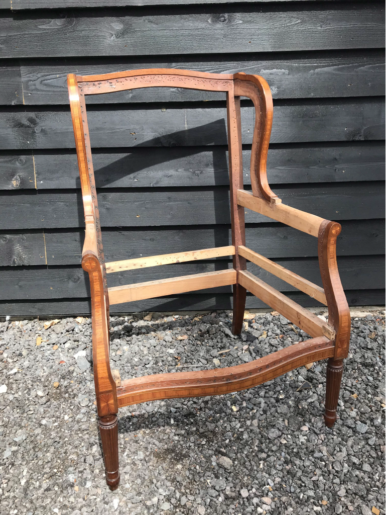 Armchair frame discount